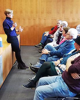 Diskussion mit Dr. Franziska Brantner MdB